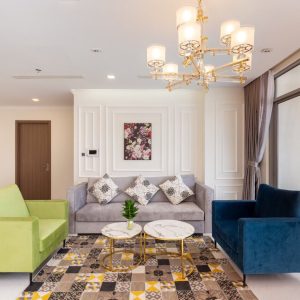 Cho thuê 4 phòng ngủ diện tích rộng Park 3 full nội thất giá 56 triệu