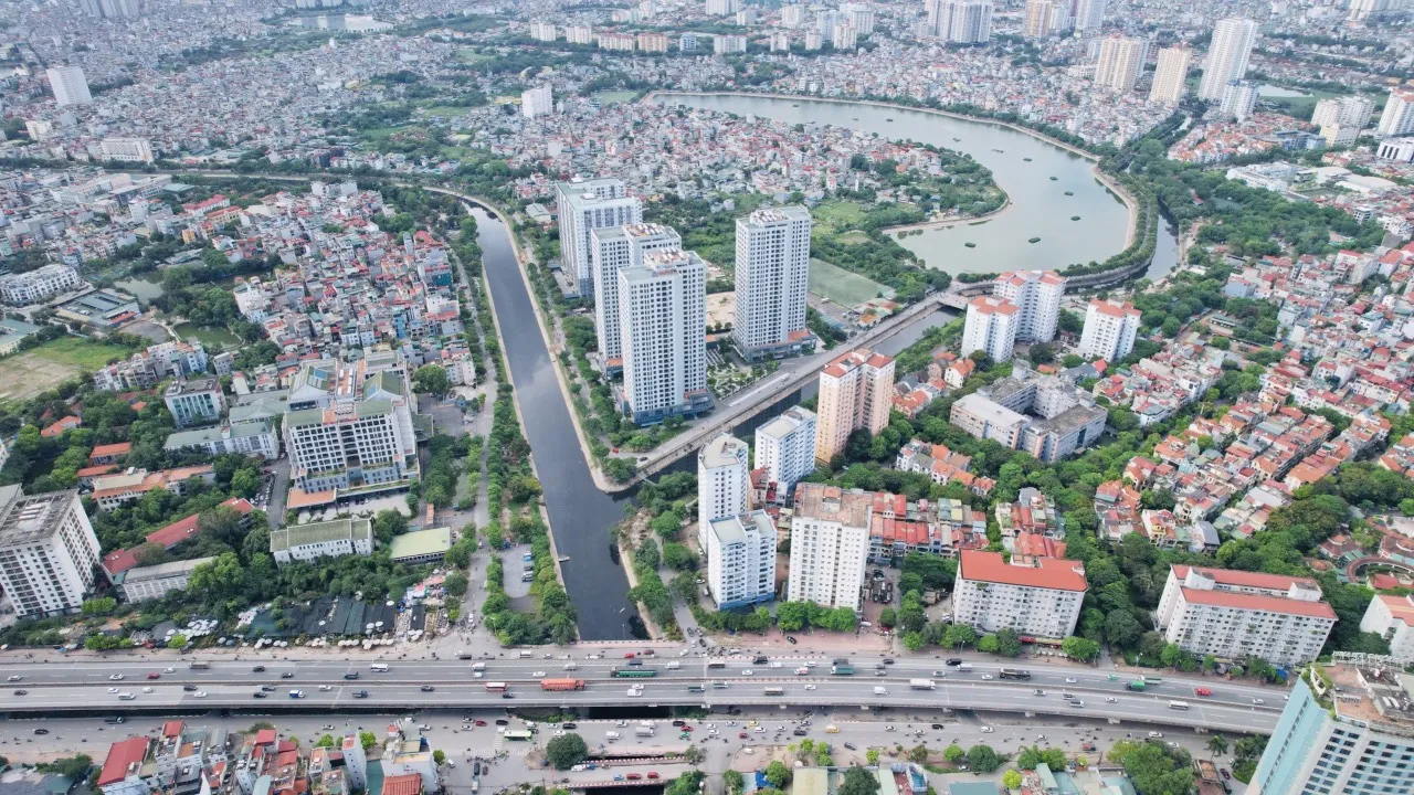 Bản đồ kết nối tiện ích xung quanh chung cư X2 Đại Kim MHDI