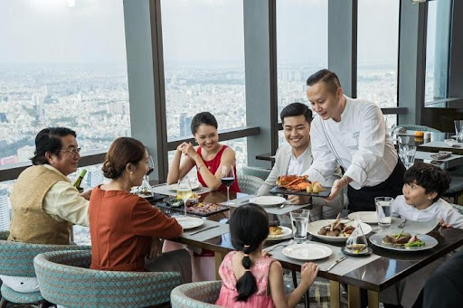 Nhà hàng sang trọng tại Vinpearl Luxury