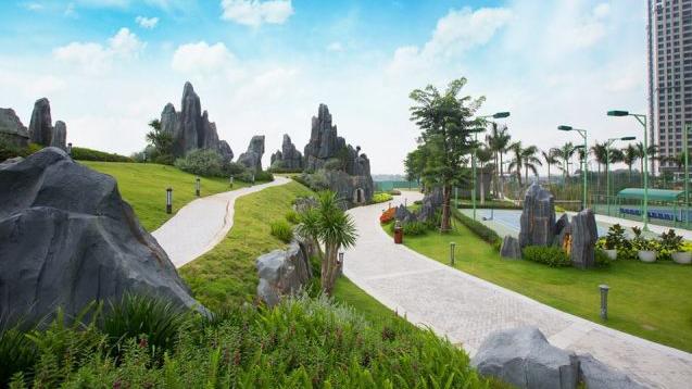 tieu-canh-cong-vien-vinhomes-central-park tiểu cảnh công viên Vinhomes Central Park