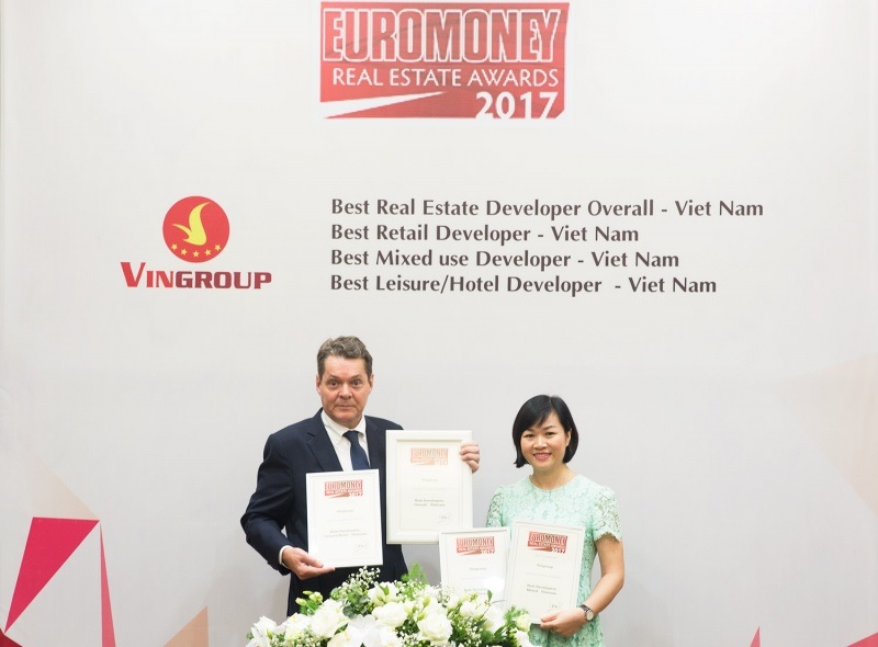 Vingroup đã ghi lại dấu ấn ở nhiều hạng mục giải thưởng danh giá