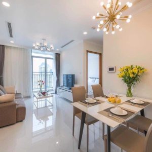 Bán căn hộ 1 phòng ngủ nội thất sáng đẹp tòa, view thoáng tòa Landmark Plus