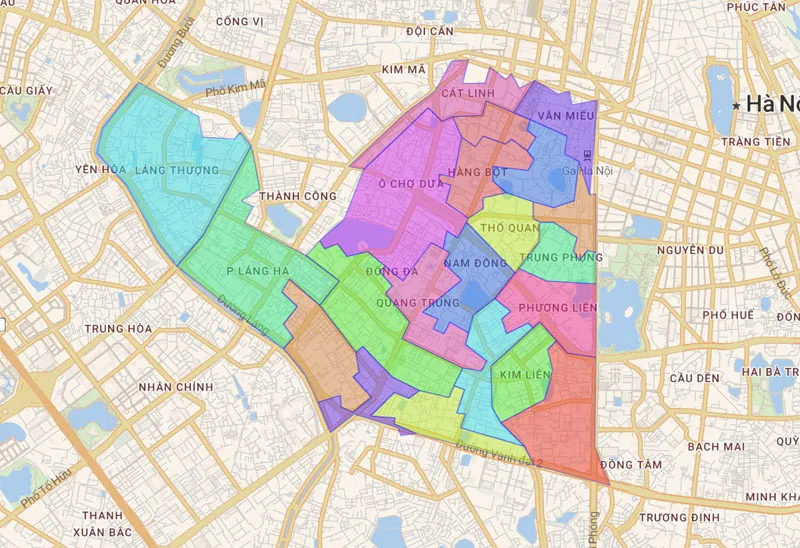 Bản đồ quy hoạch tiện ích nội khu Vinhomes Central Park