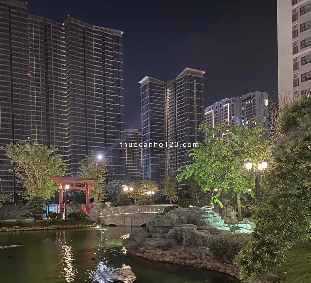 Góc nhìn toàn cảnh Vinhomes Grand Park với các tòa tháp cao tầng hiện đại