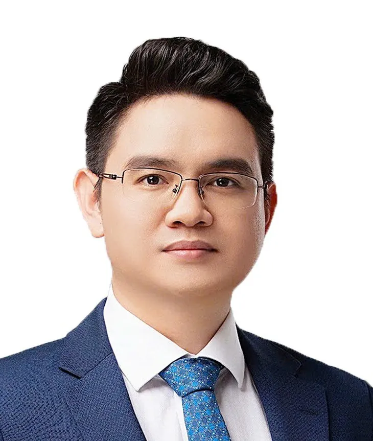 Một góc phố bất động sản sôi động với các tòa nhà cao tầng