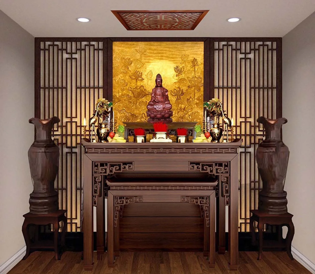 Hướng đặt bàn thờ hợp tuổi Nhâm Dần