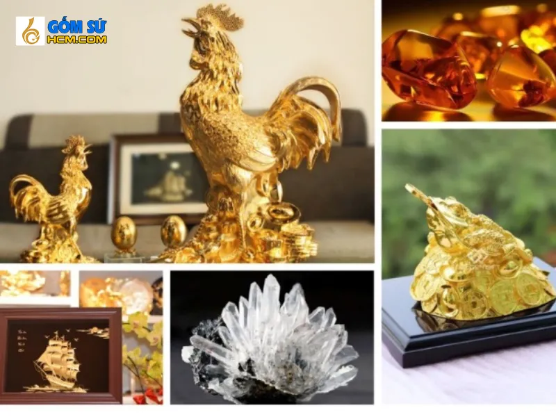 Các vật phẩm phong thủy mang lại may mắn cho tuổi Quý Dậu