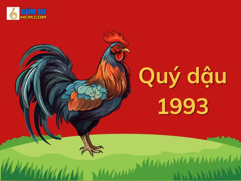 Gà trống, biểu tượng của tuổi Quý Dậu 1993