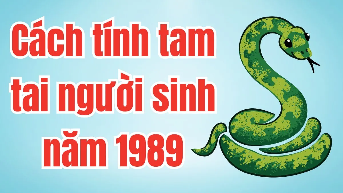 tính tam tai người sinh năm 1989
