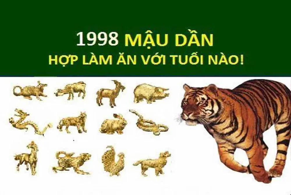 Những tuổi hợp làm ăn kinh doanh với người Mậu Dần 1998
