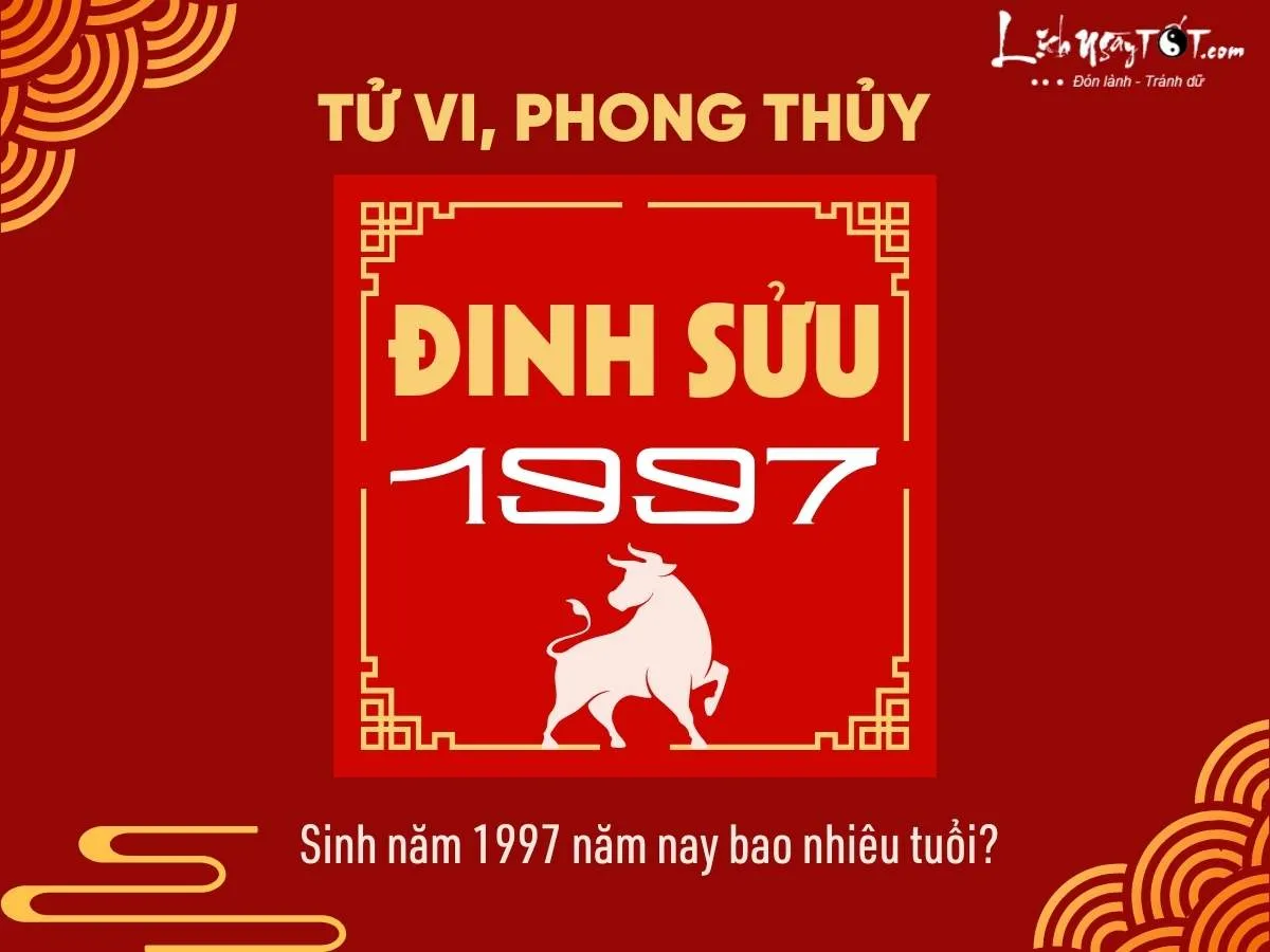 Tổng quan về tử vi người sinh năm 1997 Đinh Sửu